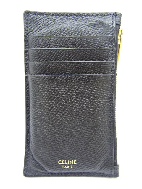 CELINE COMPACT ZIP CARD HOLDER セリーヌ カードケース コンパクトジップカードホルダー コインケース 大名店【中古】