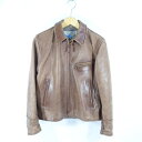 AERO LEATHER 80s SINGLE LEATHER JACKET エアロレザー シングル レザージャケット ヴィンテージ 大名店【中古】