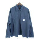 UNIFORM EXPERIMENT 21ss DOUBLE POCKET BIG SHIRT jtH[GNXyg Vc 喼XyÁz