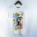 VINTAGE 90s DISNEY MICKEY&MINNIE TEE Be[W fBYj[ ~bL[ ~j[ L TVc 喼XyÁz