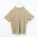 Carhartt ORIGINAL FIT POCKET TEE MOCHA SIZE-XL J[n[g IWitBbg|Pbg TVc J 喼XyÁz