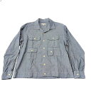 ENGINEERED GARMENTS Bowling Shirt Chambray SIZE-XS GWjAhK[c Vu[Vc 喼XyÁz