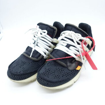 OFF-WHITE 17aw NIKE THE 10 AIR PRESTO オフホワイト ナイキ エア プレスト Size-24.0 大名店【中古】