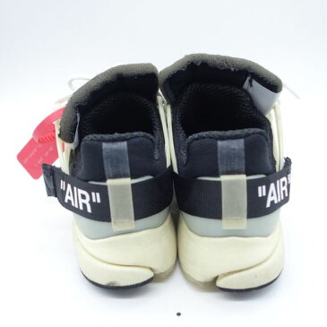 OFF-WHITE 17aw NIKE THE 10 AIR PRESTO オフホワイト ナイキ エア プレスト Size-24.0 大名店【中古】
