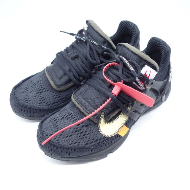 OFF-WHITE 18ss NIKE THE 10 AIR PRESTO オフホワイト ナイキ ザテン エアプレスト スニーカー 大名店【中古】