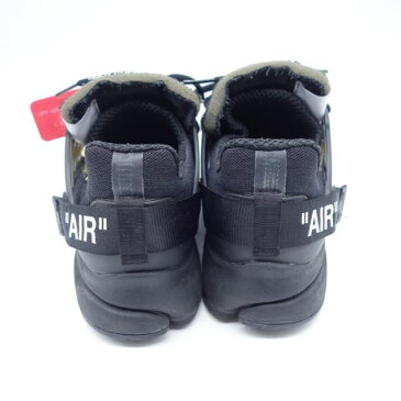 OFF-WHITE 18ss NIKE THE 10 AIR PRESTO オフホワイト ナイキ ザテン エアプレスト スニーカー 大名店【中古】
