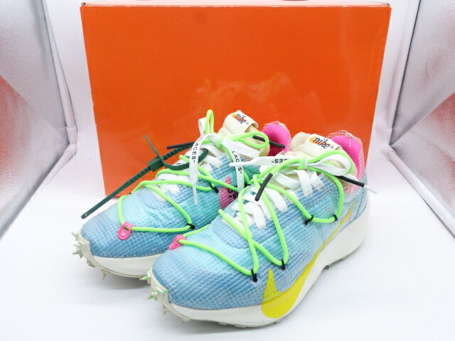 OFF-WHITE 19aw NIKE WS VAPOR STREET/OW オフホワイト ナイキ ヴェイパー 24.5 スニーカー 大名店【中古】