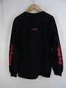 ROTT WEILER 19aw Rose L/S TEE BLACK bgC[  T 喼XyÁz