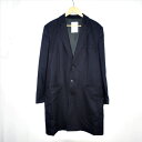 Mr.GENTLEMAN CHESTER COAT NAVY MGJ-0T01 SIZE-L ~X^[WFg} `FX^[R[g 喼XyÁz