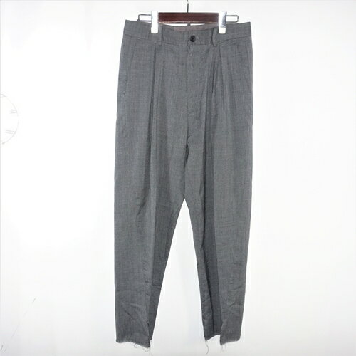 BUKHT CENTER SLIT TROUSERS B-MB61804 GRAY SIZE-2 ブフト センタースリット パンツ グレー 大名店【中古】 BUKHT CENTER SLIT TROUSERS B-MB61804 GRAY SIZE-2 ブフト センタースリット パンツ グレー 大名店【中古】