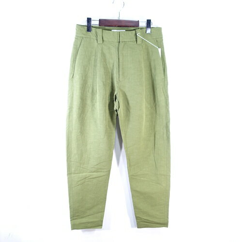 SANDINISTA 21ss Linen Tuck Pants サンディニスタ リネン タック パンツ 大名店【中古】