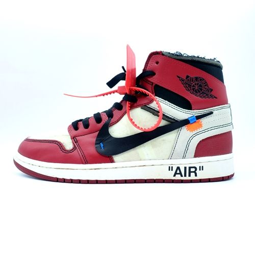 OFF-WHITE NIKE THE:10 AIR JORDAN1 CHICAGO AA3834-101 オフホワイト ナイキ ジョーダンスニーカー 心斎橋店【中古】