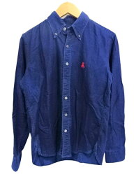 ☆SOPHNET. SCRPION INDIGO FLANNEL SHIRT ソフネット スコーピオンインディゴフランネルシャツ 大名店【中古】