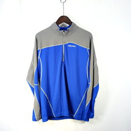 ☆MARMOT MESH HALF ZIP SHIRT サイズXL マーモット メッシュ ハーフジップ シャツ 大名店【中古】