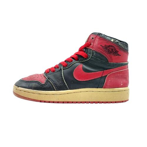 NIKE 1985 SKY JORDAN1 BRED ナイキ スカイ ジョーダン ブレッド ヴィンテージ 韓国製 21.5 スニーカー 大名店【中古】