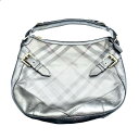 BURBERRY METAL CHECK ONE SHOULDER BAG バーバリー メタルチェック ワンショルダーバッグ 大名店【中古】