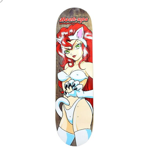 HOOK UPS Cat Girl Akiho Skatebord Deck フックアップス ジェルミクライン ボード デッキ 大名店【中古】 HOOK UPS Cat Girl Akiho Skatebord Deck フックアップス ジェルミクライン ボード デッキ 大名店【中古】