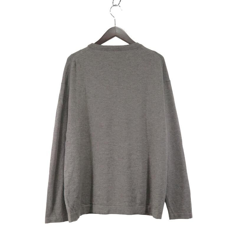 CREPUSCULE CREW NECK WOOL SWEATER クレプスキュール クルーネック ウール セーター ニット 大名店【中古】