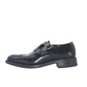 SANDERS DOUBLE MONK DRESS SHOES 1007B SIZE 7 1/2 MADE IN ENGLAND T_[X hXV[Y [t@[ 喼XyÁz