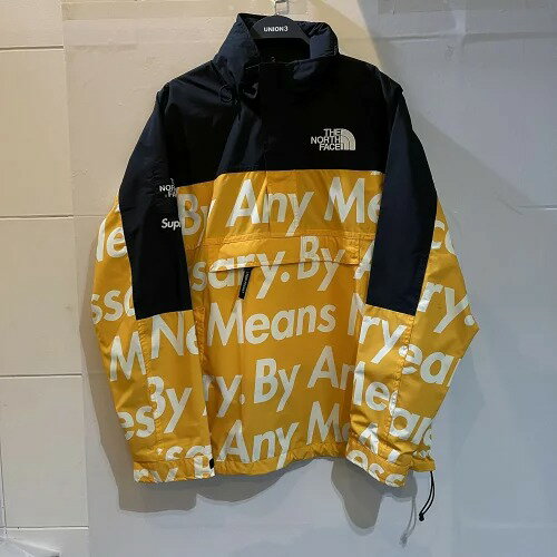SUPREME 15aw THE NORTH FACE MOUTAIN PULLOVER JACKET Mサイズ イエロー シュプリーム ノースフェイス マウンテンプルオーバー ジャケット 心斎橋店【中古】