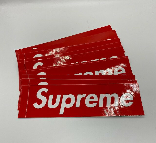 Supreme Box Logo Sticker Set 1