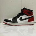 NIKE AIR JORDAN 1 RETRO HIGH OG BLACK TOE 28cm 555088-184 ナイキ エアージョーダン1 レトロハイ ブラックトゥ南堀江店【中古】