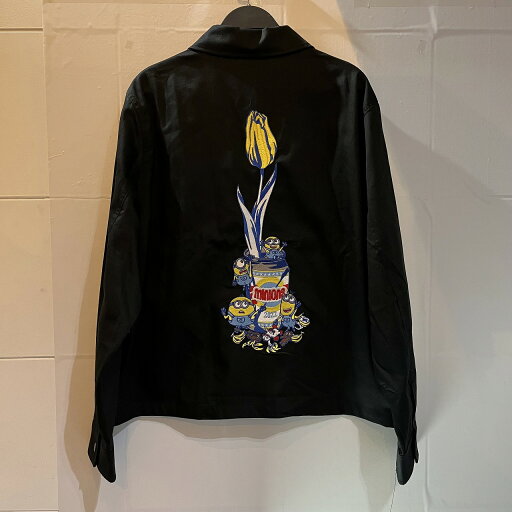 WASTED YOUTH 22ss Minions &Vick Work Jacket XLサイズ VERDY ウェステッドユース ヴェルディー ミニオンズ ユニバーサルスタジオ限定 南堀江店【中古】 WASTED YOUTH 22ss Minions &Vick Work Jacket XLサイズ VERDY ウェステッドユース ヴェルディー ミニオンズ ユニバーサルスタジオ限定 南堀江店【中古】