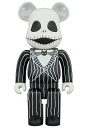 MEDICOM TOY BE@RBRICK Jack Skellington 1000 メディコムトイ ベアブリックジャックスケルトン 心斎橋店【中古】