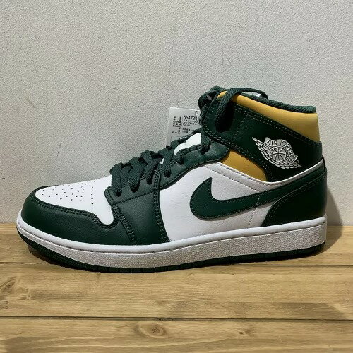 NIKE 22ss AIR JORDAN 1 MID SEATTLE SUPERSONICS 29.0cm 554724-371 ナイキ エアジョーダンワンミッドシアトルスーパーソニックス スニーカー 心斎橋店【中古】