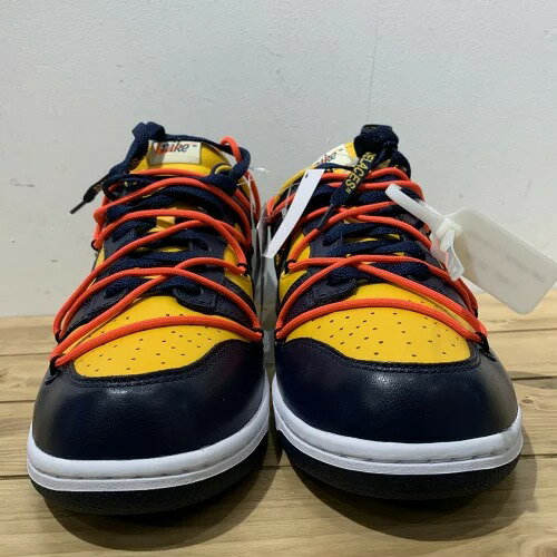 NIKE×OFF-WHITE 19aw DUNK LOW LTHR 29cm ダンク オフホワイト CT0856-700 心斎橋店【中古】