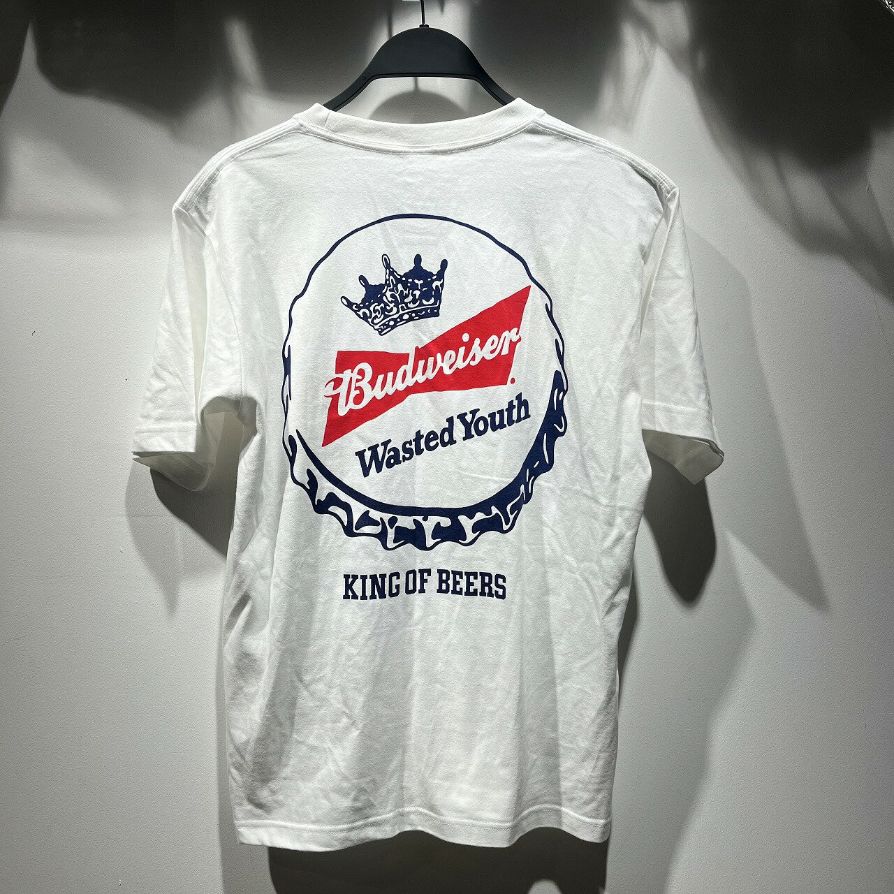 WASTED YOUTH 22ss BUDWEIZER S/S TEE M VERDY ƥåɥ桼 ǥ Хɥ磻 ضŹš