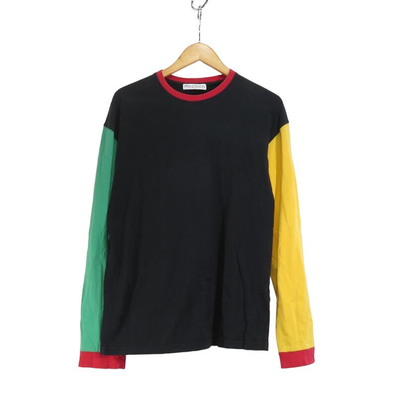 J.W ANDERSON Colorblock Contract Sleeve LS ジェイダブリューアンダーソン カラーブロック カットソー ロンT 大名店【中古】
