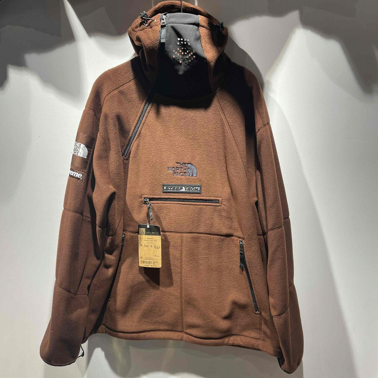 Supreme x THE NORTH FACE 22aw ST FLEECE JACKET XXLサイズ STEEP TECH シュプリーム×ザノースフェイス フリースジャケット 心斎橋店【中古】