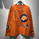 HERON PRESTON REG COLLAGE L/S TEE Mサイズ HMAB015F20JER002 ヘロンプレストン カレッジ 長袖Tシャツ ロングスリーブ 心斎橋店【中古】