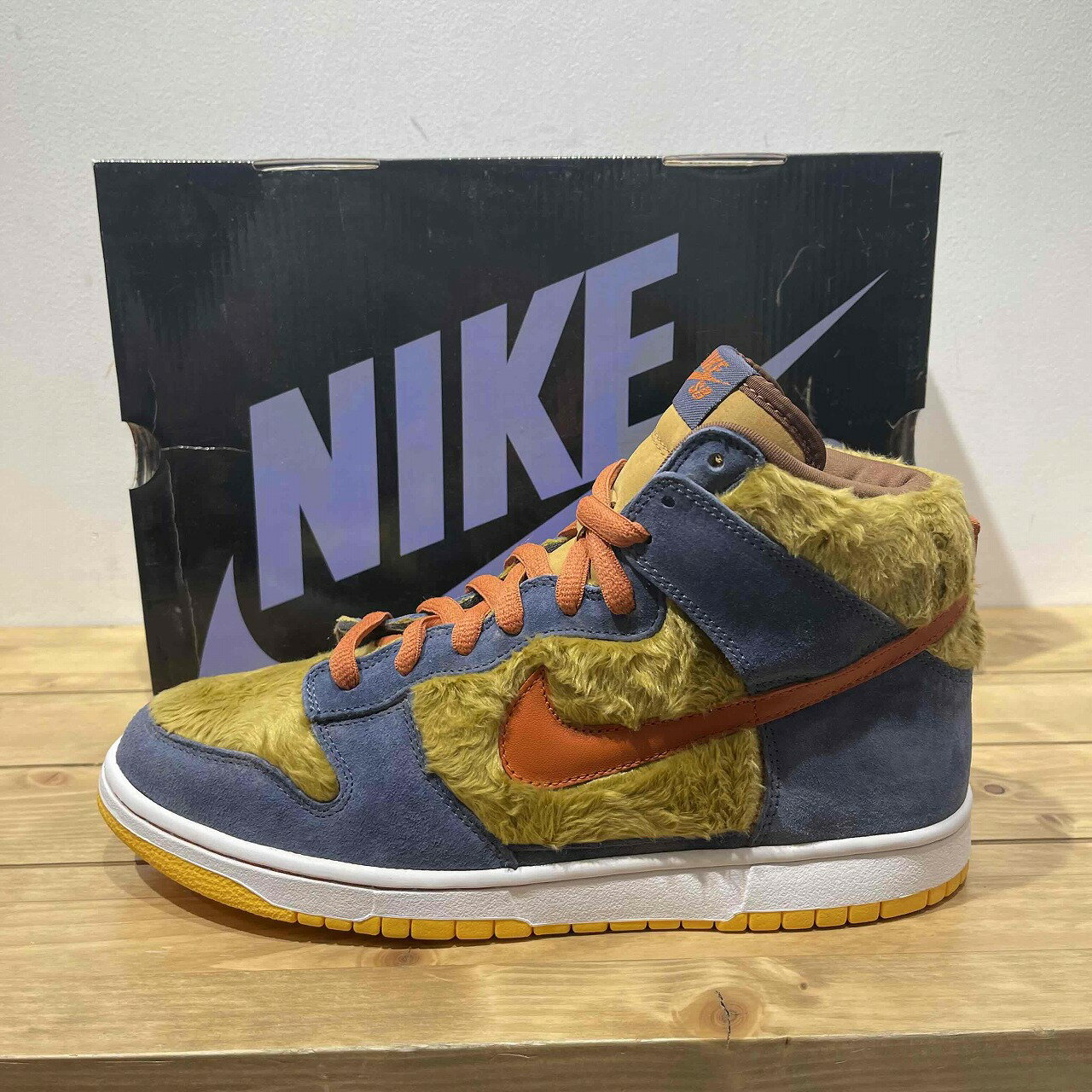 06aw NIKE SB DUNK HIGH PREMIUM PAPA BEAR 27.5cm 313171-781 ナイキ ダンク ハイ プレミアム パパベア...