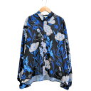 JIEDA 19ss FLOWER PATTERN L/S SHIRT Size-2 Jie-19S-SH04 ジエダ フラワーパターン アロハ シャツ 花柄 大名店【中古】