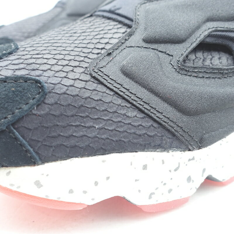 REEBOK END. INSTAPUMP FURY BLACK SALMON BD3347 SIZE 28.5cm リーボック エンド インスタポンプ フューリー ブラック サーモン スニーカー 大名店【中古】