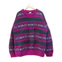 IMBAYA Ecuador Knit Sweater Co GNAh nhjbg Z[^[ 喼XyÁz