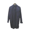 FACETASM STRIPE WOOL L/S SHIRT Size-F JM-SH-M08 ファセッタズム ストライプ ウール シャツ 大名店【中古】