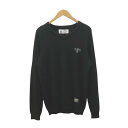 CHALLENGER V-NECK BAT SWEATER Size-S チャレンジャー Vネック バット セーター コットン アクリル 大名店【中古】