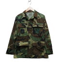 U.S ARMY 2003 Woodland Camo Combat Jacket Size-S アーミー ミリタリー ウッドランドカモ コンバット ジャケット...