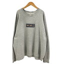 NIKE VINTAGE 90s PILE BOX LOGO CREWNECK SIZE XL Be[W re[W iCL pC {bNXS N[lbN XEFbg 喼XyÁz