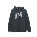 USED SHIT KICKER HOODIE BLACK SIZE-L [Yh t[fB[ p[J[ ubN 喼XyÁz