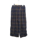 SILLAGE CIRCULAR PANTS CHECK VA[W `FbN E[ T[L[ Ch pc 喼XyÁz