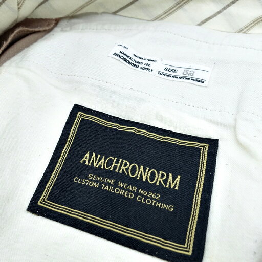ANACHRONORM WOOL SLACKS SIZE-32 アナクロノーム ウールスラックスパンツ 大名店【中古】