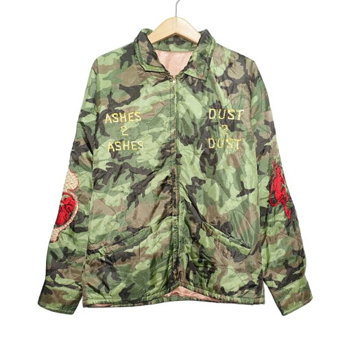 SAINT Mxxxxxx 23ss VETNAM JAMPER CAMO Size-M SM-A22-0000-036 MICHAEL セントマイケル ベトナム ジャンパー べトジャン キルティング ジャケット カモ 迷彩 大名店【中古】 SAINT Mxxxxxx 23ss VETNAM JAMPER CAMO Size-M SM-A22-0000-036 MICHAEL セントマイケル ベトナム ジャンパー べトジャン キルティング ジャケット カモ 迷彩 大名店【中古】