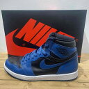 NIKE 22ss AIR JORDAN 1 RETRO HIGH OG DARK MARINA BLUE 28.5cm 555088-404 ナイキ エアジョーダン1 レトロ ハイ オージー ダークマリーナブルー スニーカー 心斎橋店【中古】