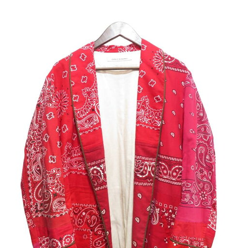 CHILDREN OF THE DISCORDANCE VINTAGE BANDANA PATCH WORK ROBE Size-1 COTDCO-707 チルドレンオブザディスコーダンス ヴィンテージバンダナ ワークローブ 大名店【中古】