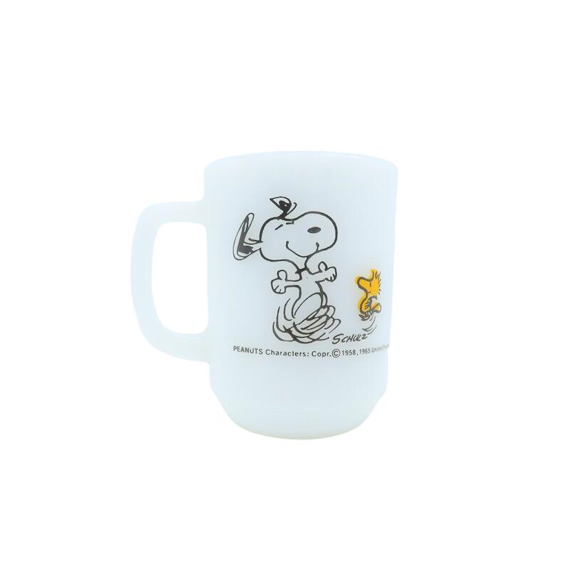 Fire-King Vintage 60s PEANUTS SNOOPY MUG WHITE t@C[LO Be[W re[W s[ibc Xk[s[ }OJbv 喼XyÁz