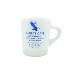 Fire-King 60s EAGLE'S CAFE MUG ファイヤーキング イーグル カフェ マグカップ 大名店【中古】